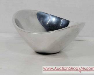 7 1967 Nambe Silver Tone Butterfly Bowl