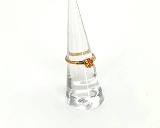 10K Gold and Topaz Ring