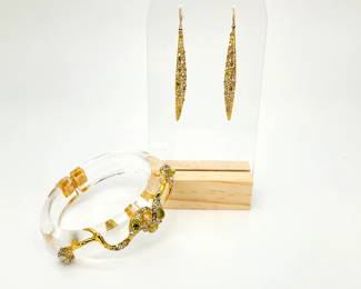 Alexis Bittar Bracelet and Earrings