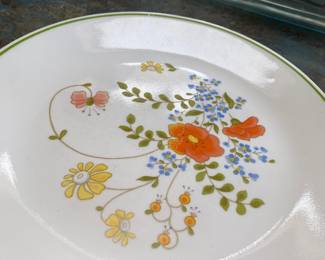 2 Corelle by Corning Wildflower Dinner Plates