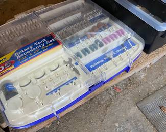 Rotary Tool Accessory Set - Partial Set