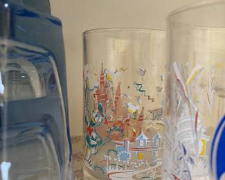 1996 Walt Disney "Donald Duck" World 25th Anniversary McDonald's Glass 