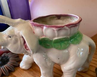 Ceramic Elephant Succulent Planter