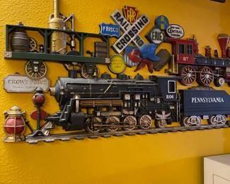 Train Wall Collage Wall Mount Decoration