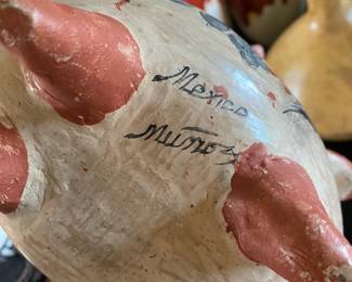 Tonala Pueblo Pottery Piggy Bank by Munoz