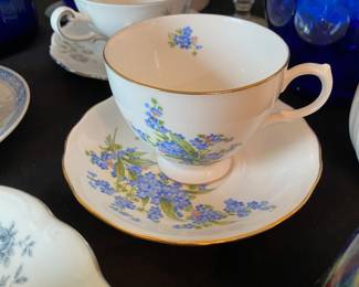 Queen Anne Teacup & Saucer - #24
