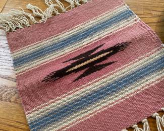 Pink Chimayo Textile