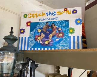Catch the Sun Inflatable Fun Island Float