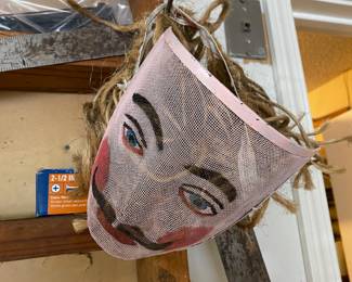 Vintage Odd Fellows Mesh Mask