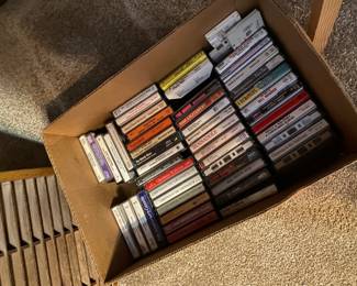 Assortment of Cassette Tapes