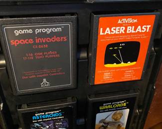 Atari Games - Space Invaders, Laser Blast, Asteroids, Warlords