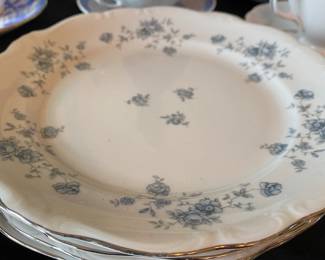 Johann Haviland "Blue Garland" - Set of 4 Dinner Plates