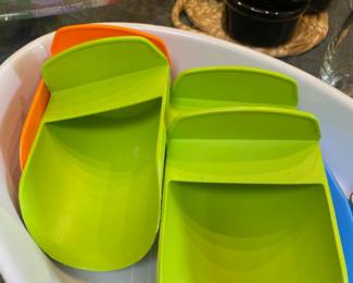 Assortment of Tupperware Scoops