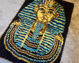 King Tut Latch Hook Rug