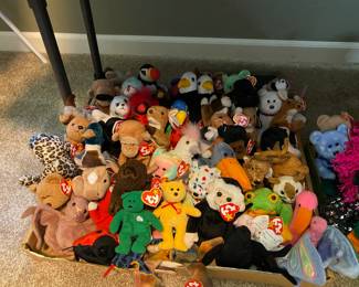 Assortment of Ty Beanie Babies