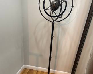 Modern Armillary Sphere Iron Standing 5ft Solar System Zodiac Art Structure RARE
Presale available 😇