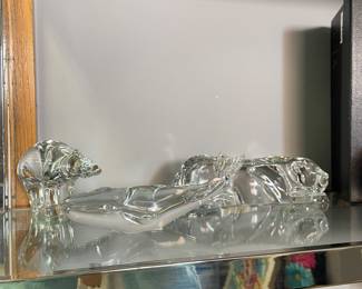 Baccarat figurine's
