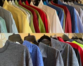 Performance and Button Down Shirts