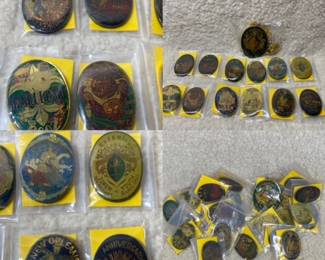 Collectors Pieces of Endymion Tokens of Youth Duboons.  Spanning years 1980s to early 2000s.  Estate has other Endymion collectors items too!