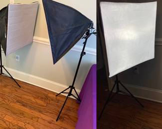 Set of 2 Photograph Lights. They Work Great!