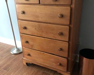 hard rock maple dresser