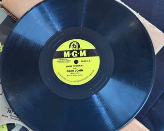 Vintage Vinyl: Our homeowner worked for Acuff-Rose publishing. Prices range from (majority) $4 each with some topping out at $20