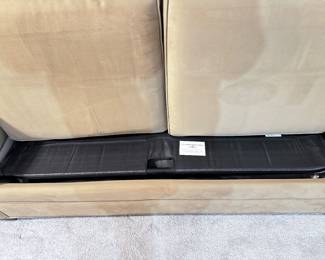 Small sleeper sofa. Microsuede in excellent condition. Non-smoking home.