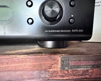 Denon AV surround receiver AVR-589