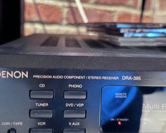 Denon precision audio component /stereo receiver DRA-395