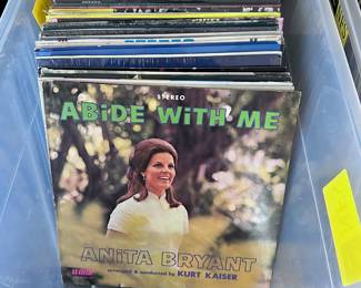 Vintage Vinyl: Our homeowner worked for Acuff-Rose publishing. Prices range from (majority) $4 each with some topping out at $20