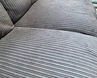 Tan corduroy sofa in great shape. Has matching chair. Non-smoking home. 