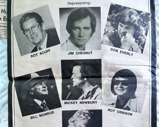 Vintage Vinyl: Our homeowner worked for Acuff-Rose publishing. Prices range from (majority) $4 each with some topping out at $20