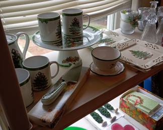 Spode china tea set