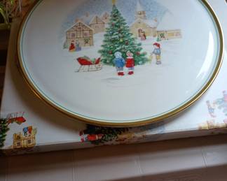 Mikasa cake plate