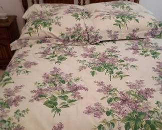 full size bed. bedding sold separately.