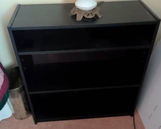 one of 5 shelving units available