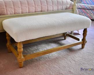 Upholstered bench