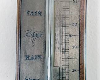 Semi-vintage wall thermometer