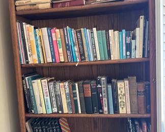 Books, mid-century bookcases