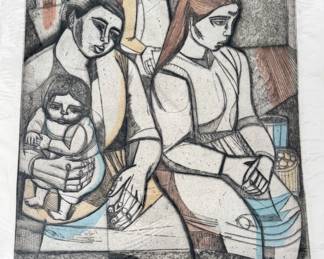 Irving Amen numbered print