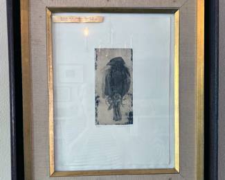Black bird / raven art