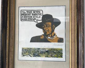 Rex Braudeen, “The Frontier”, an homage to Albuquerque’s Frontier Restaurant