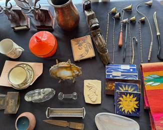 Small vintage and antique items