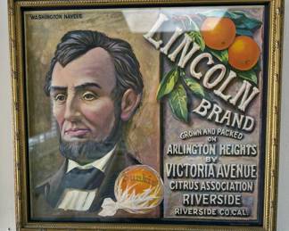Lincoln Brand citrus ad