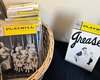 First season and original Playbill booklets