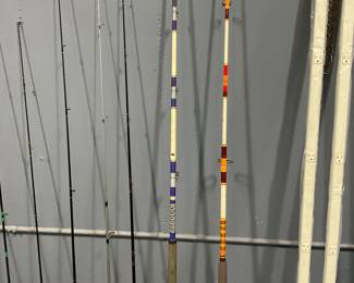 Two salt water rods & reels