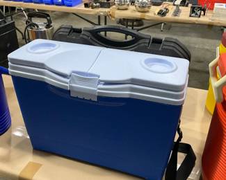 Behind the seat truck ice chest 