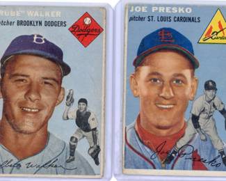 Vintage baseball cards, Joe Presko