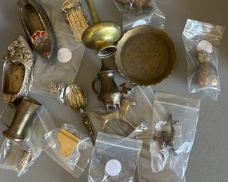 Amazing miniature brass collection 