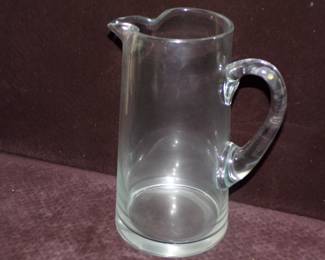 Crystal water pitcher